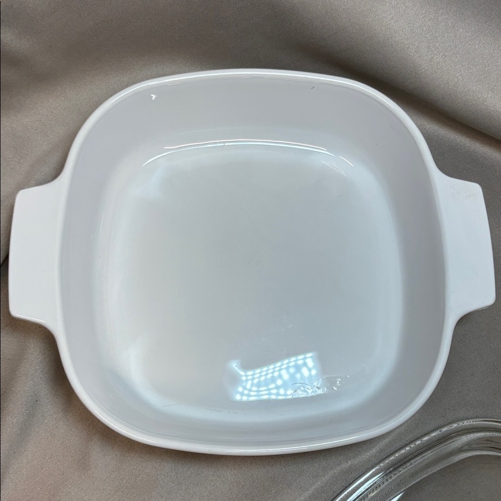 Corning Ware Blue Hearts 2qt Casserole Dish circa 1998 - Picture 4 of 14